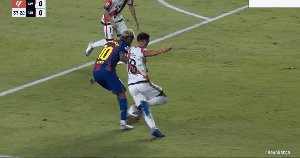 电竞竞猜-【西甲】巴列卡诺1比1巴萨 亚马尔点射破门